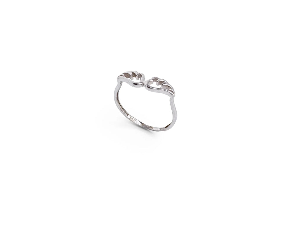 Keepsakes Twin Leaf Ring