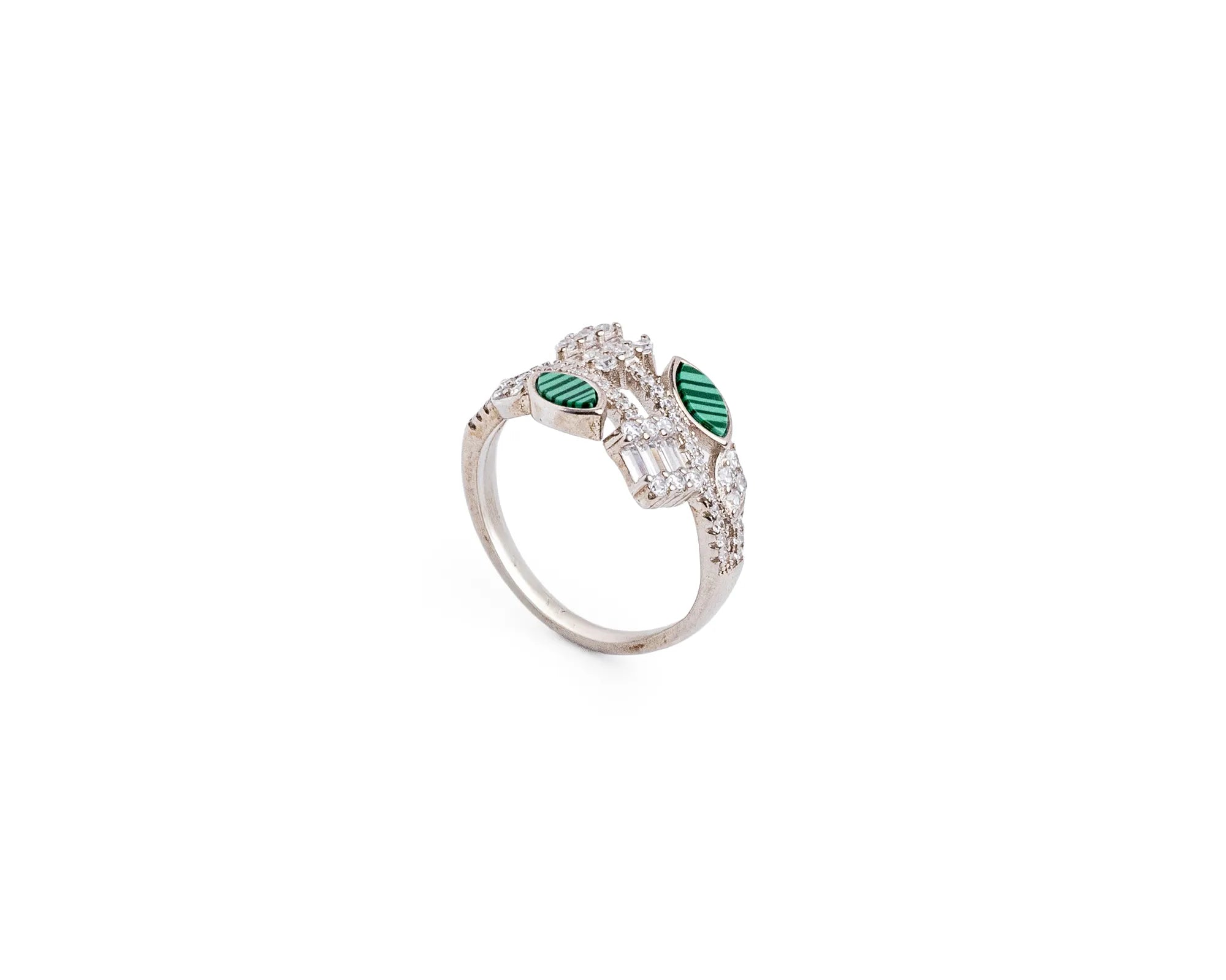 Keepsakes Emerald Gaze Statement Ring