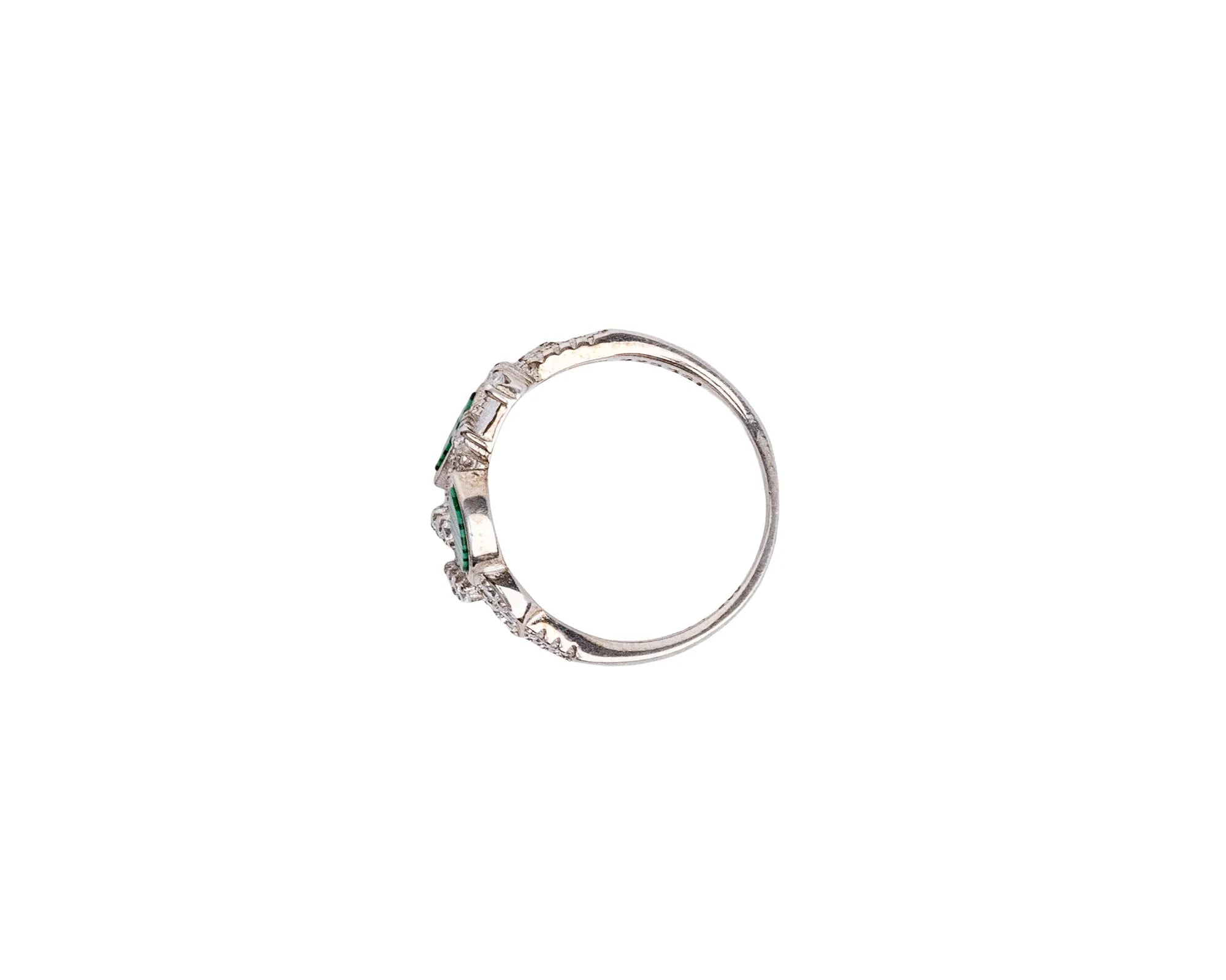 Keepsakes Emerald Gaze Statement Ring