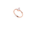 Keepsakes Pear Solitaire Ring