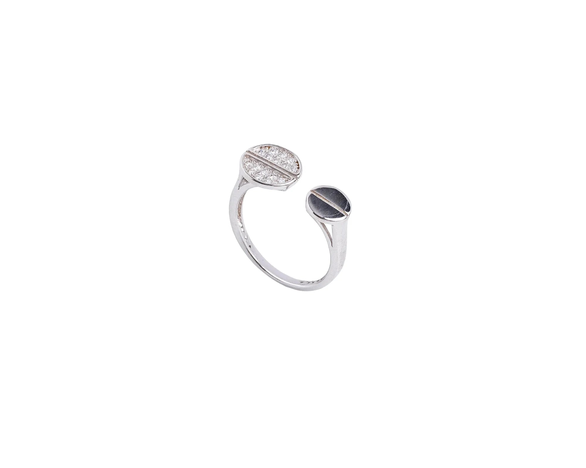Keepsakes Dual Disc Adjustable Ring