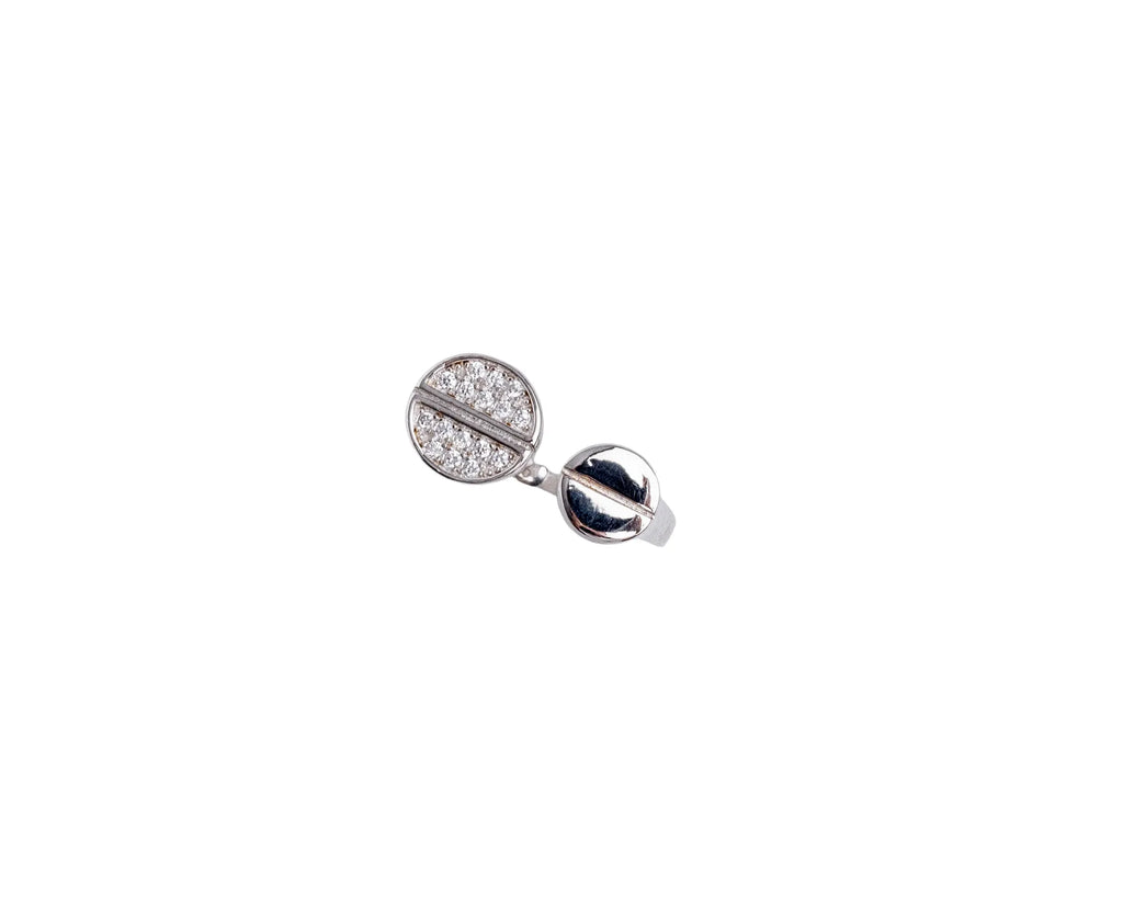 Keepsakes Dual Disc Adjustable Ring