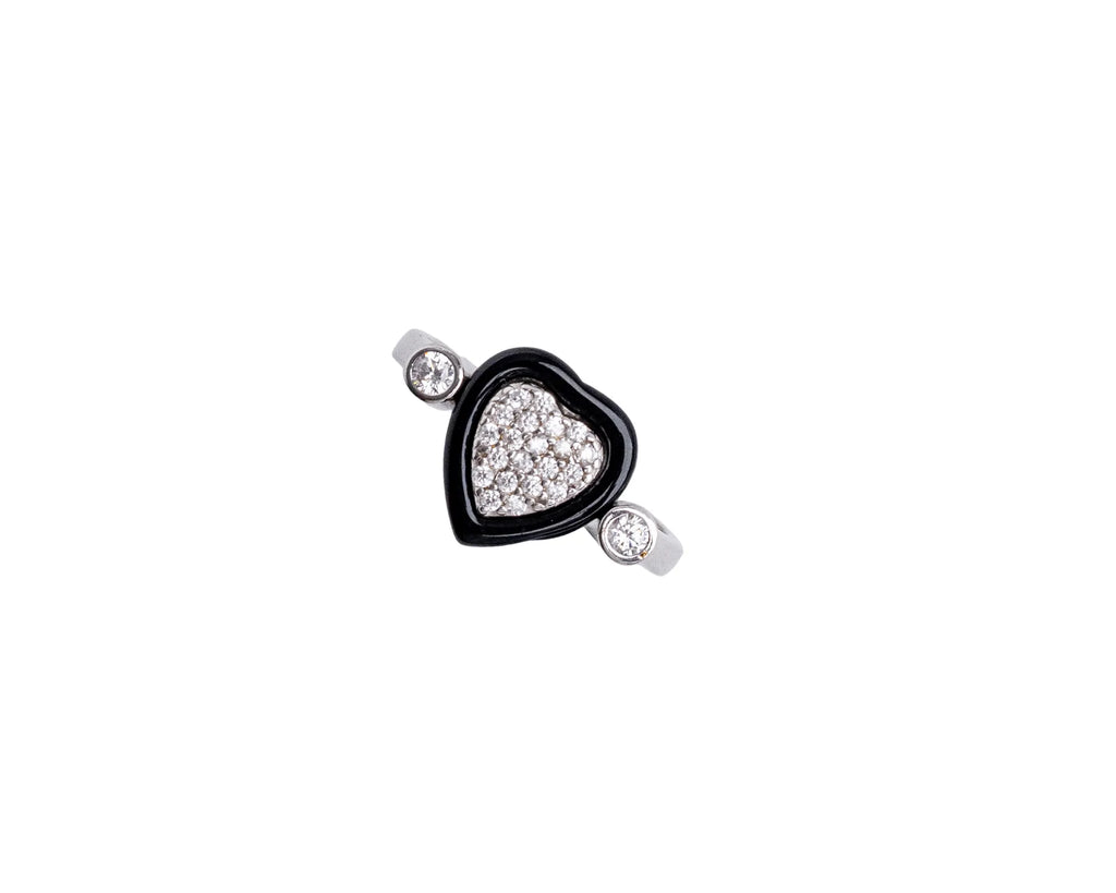 Keepsakes Midnight Heart Ring