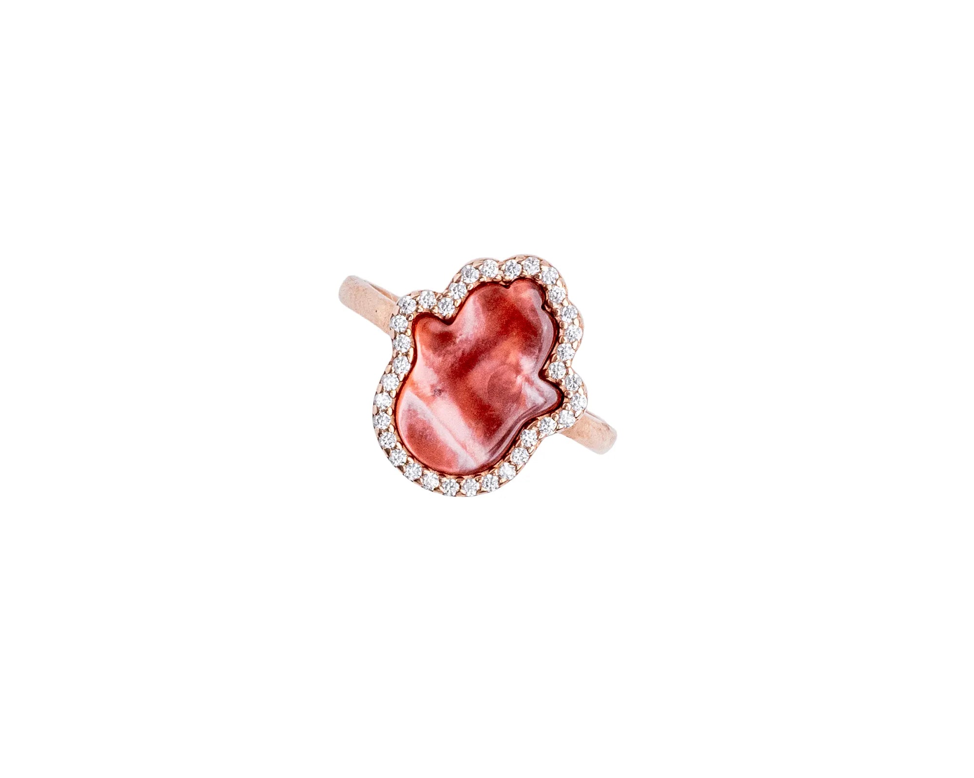 Keepsakes Crimson Bloom Ring