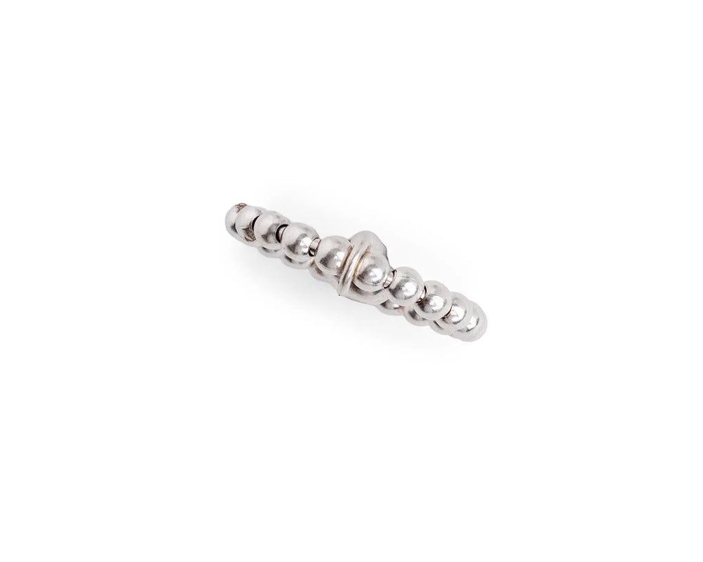 Keepsakes Heart Charm Beaded Ring