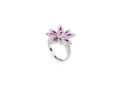 Keepsakes Ruby Blossom Statement Ring