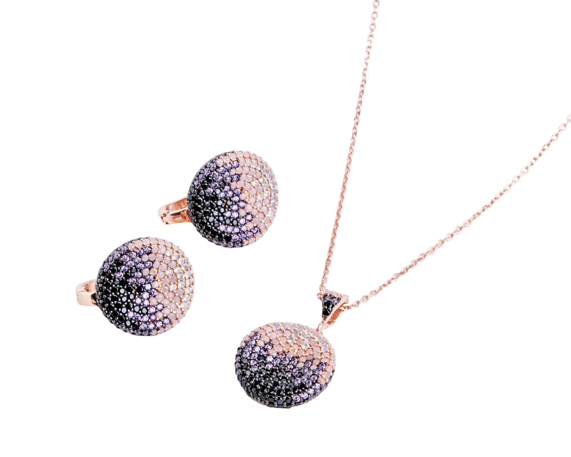 Keepsakes Twilight Spark Pendant & Stud Set