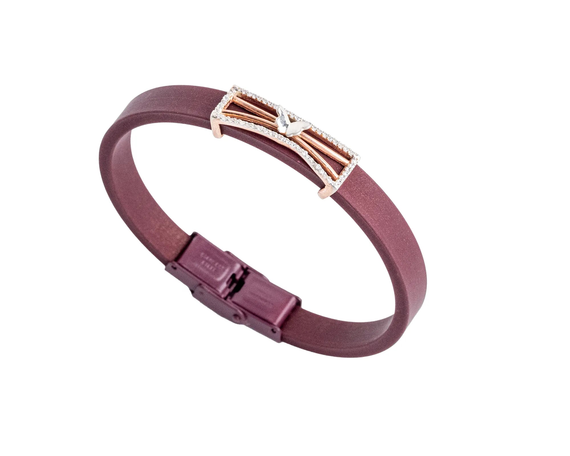 Keepsakes Butterfly Grace Silicone Bracelet