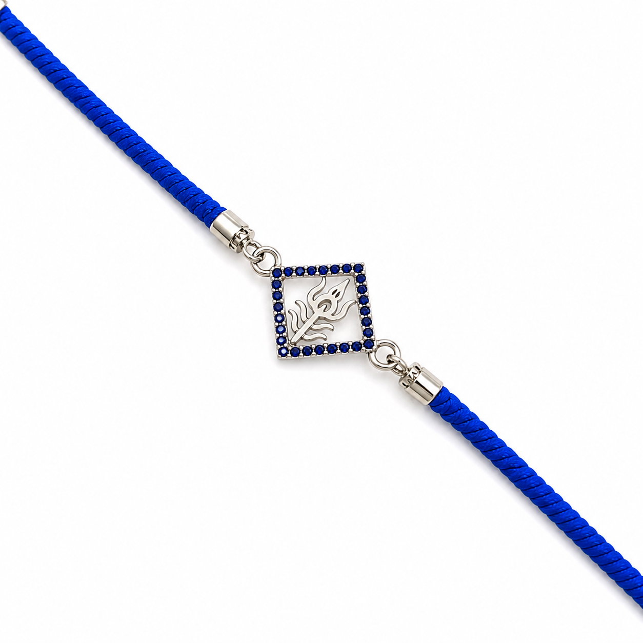 Trishul Blue Thread Rakhi