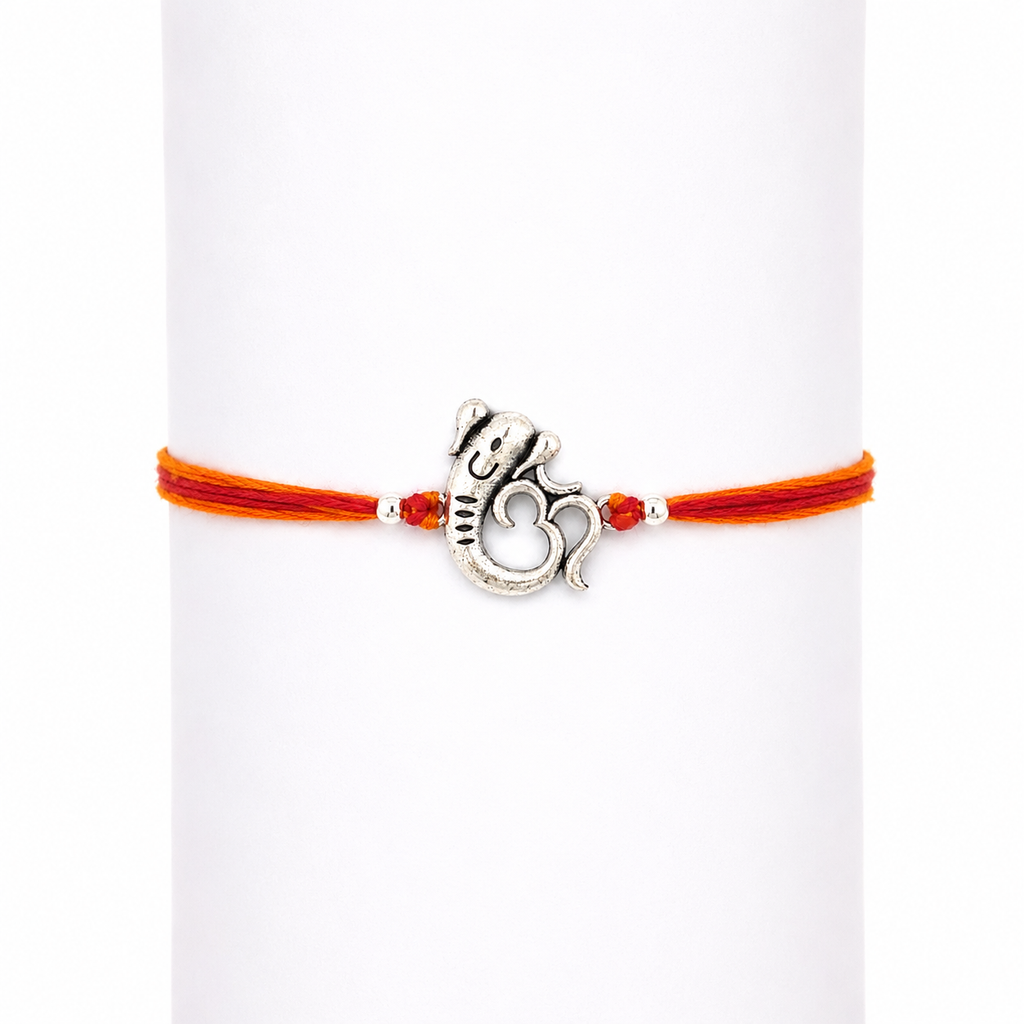 Ganesha Om Blessings Rakhi