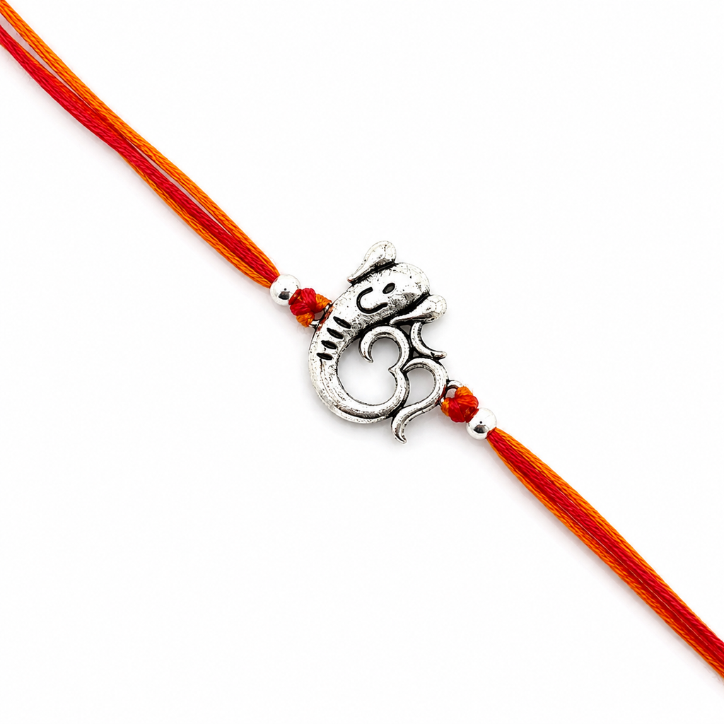 Ganesha Om Blessings Rakhi