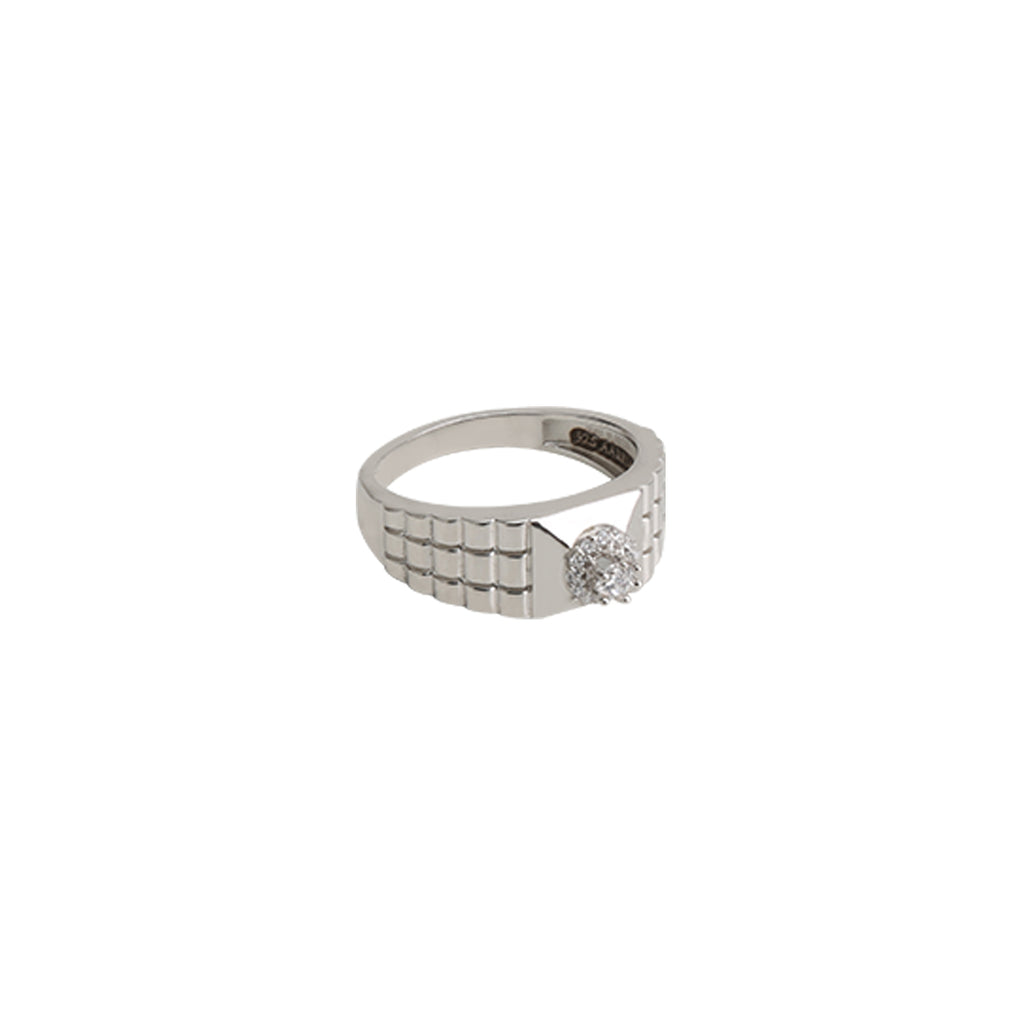 Mounted Diamond Men's Ring