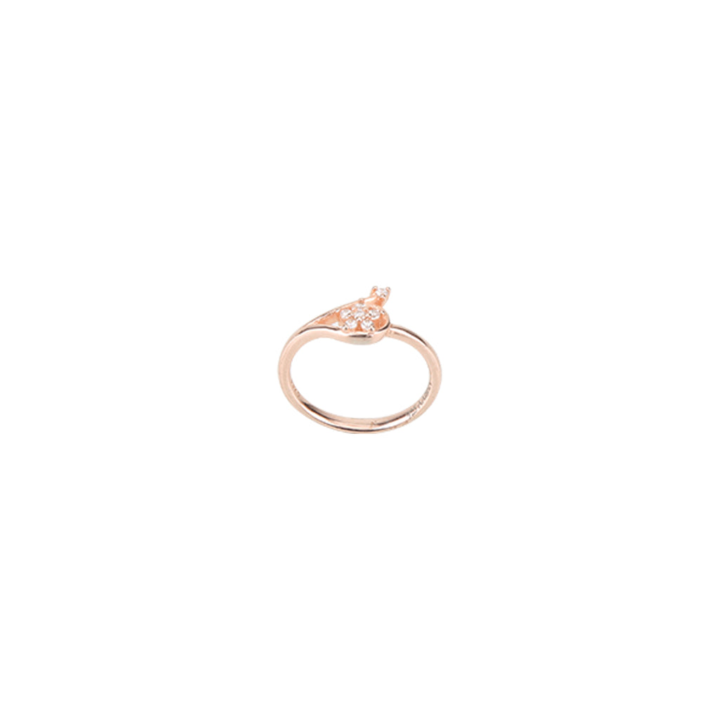 Trinity Rose Gold Ring