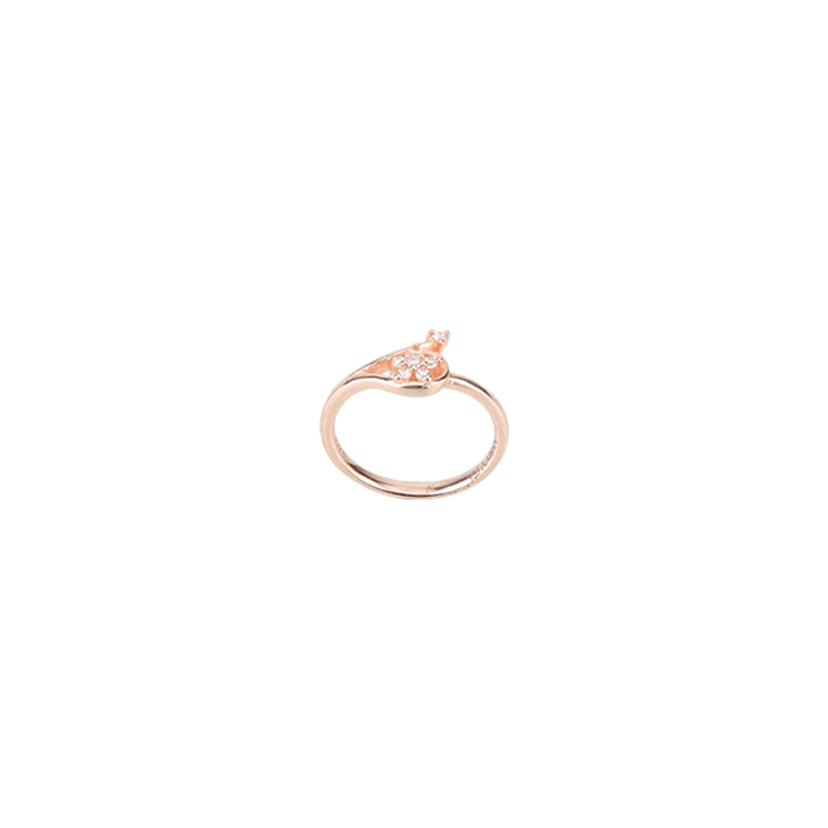 Trinity Rose Gold Ring