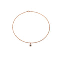 Rose Gold Belt Stiff Necklace