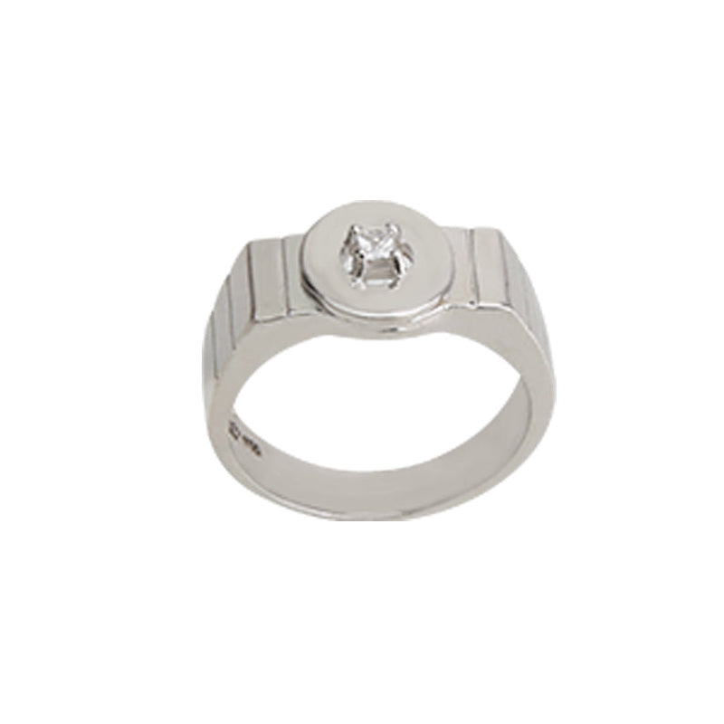 Classy Silver Men's Ring