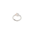 Rose Tinge Silver Ring