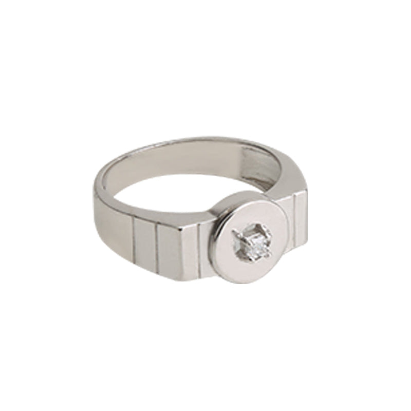 Classy Silver Men's Ring