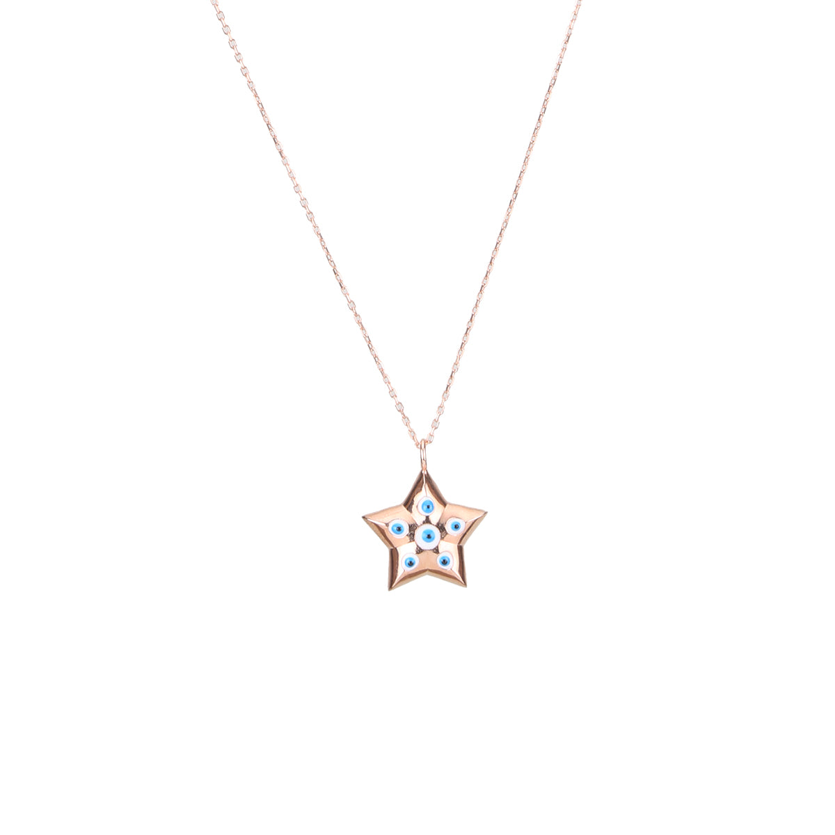 Evil's Eye Star Necklace