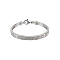 Silver CZ Kids Bracelet