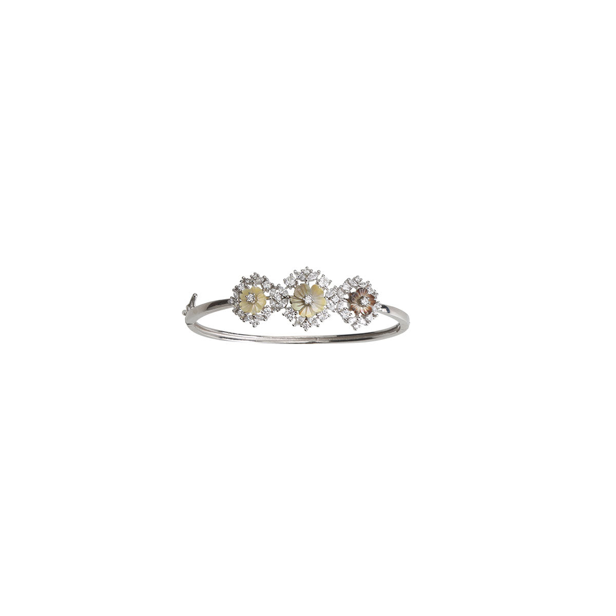 Roset MOP Silver Kada