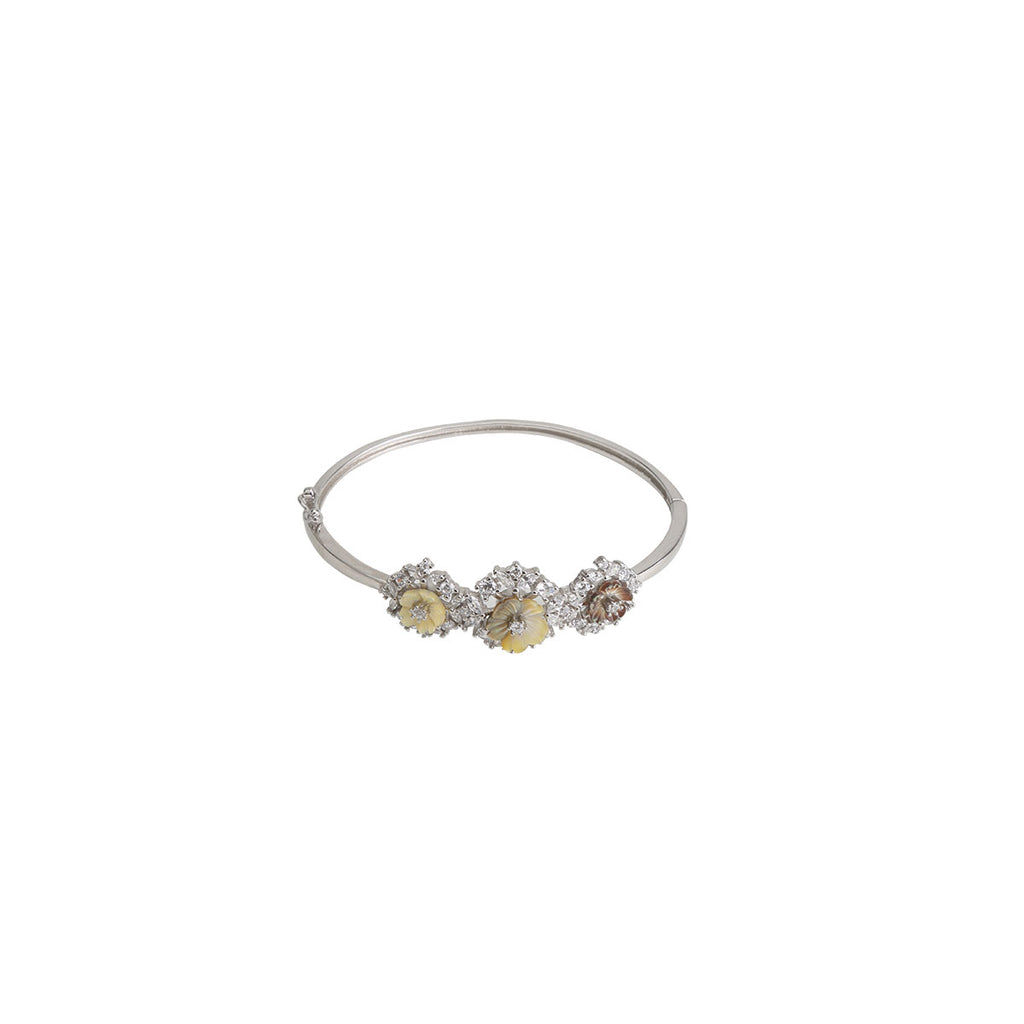 Roset MOP Silver Kada