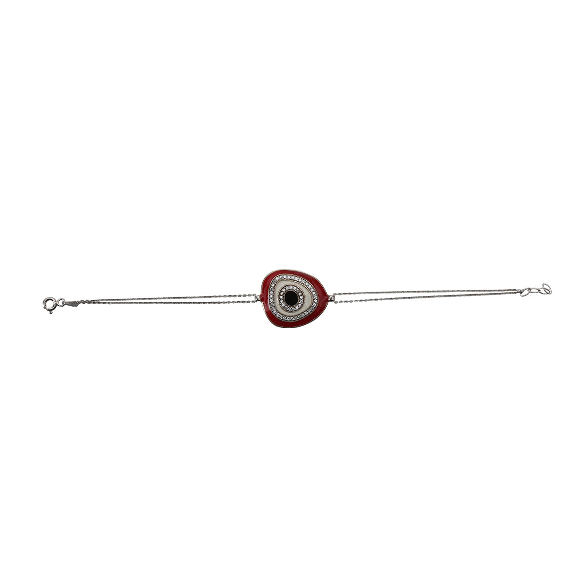 Red Evil's Eye Staunch Bracelet