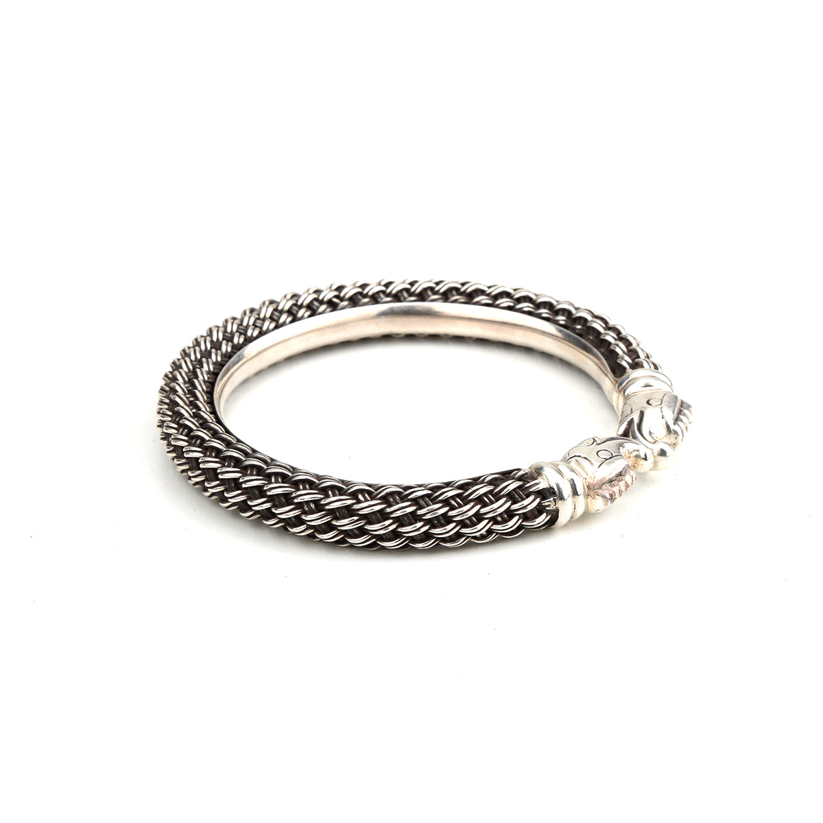 Sturdy oxidized Kada