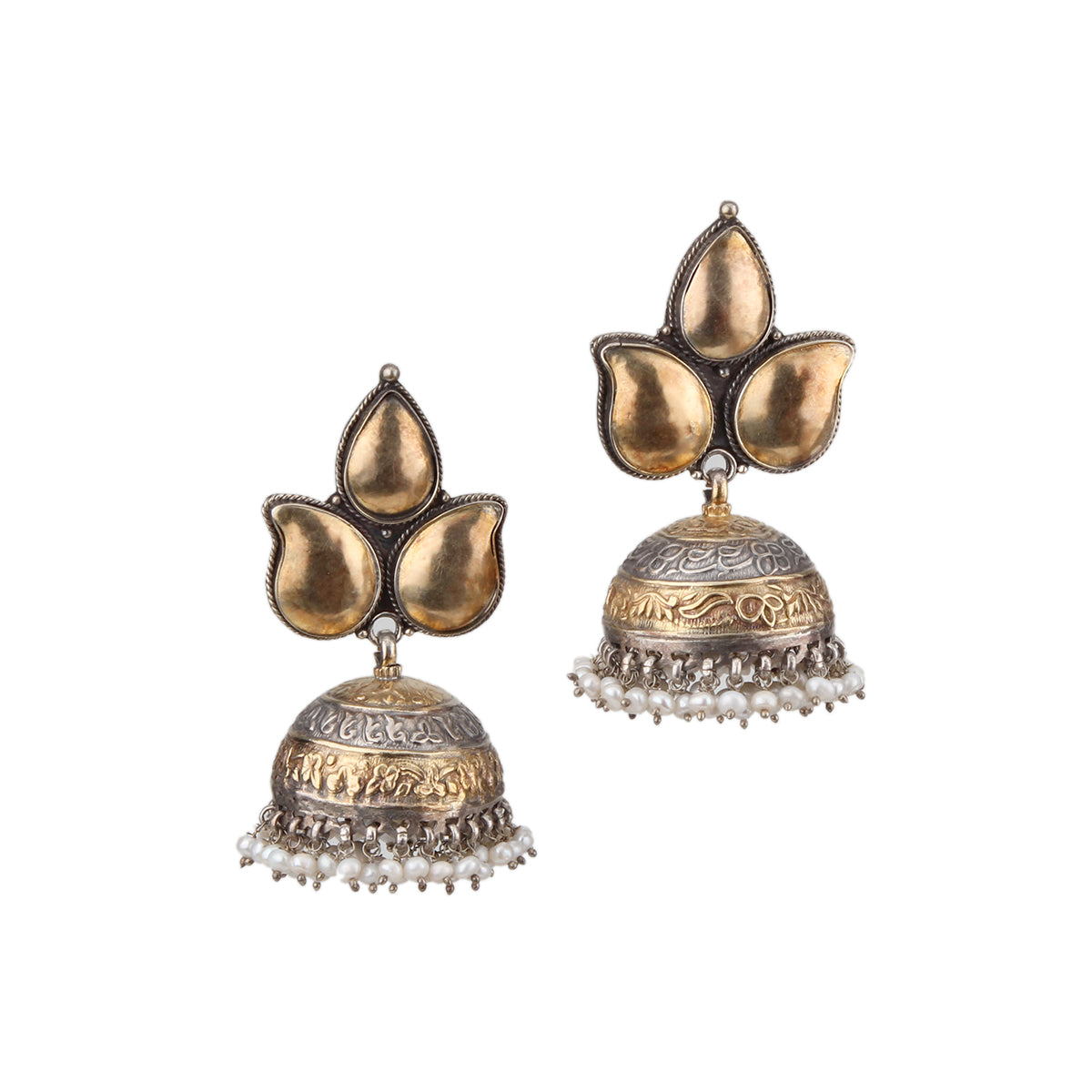 Gold Plated Tree Jhumkha