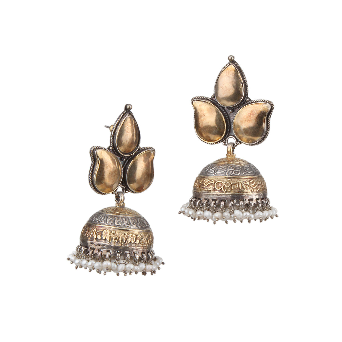 Gold Plated Tree Jhumkha
