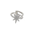 Star CZ Bloom Ring