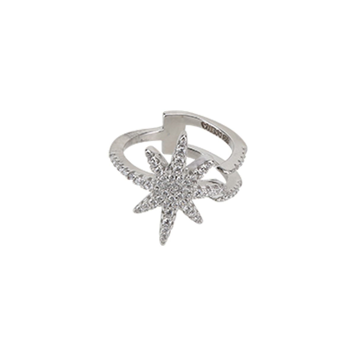 Star CZ Bloom Ring