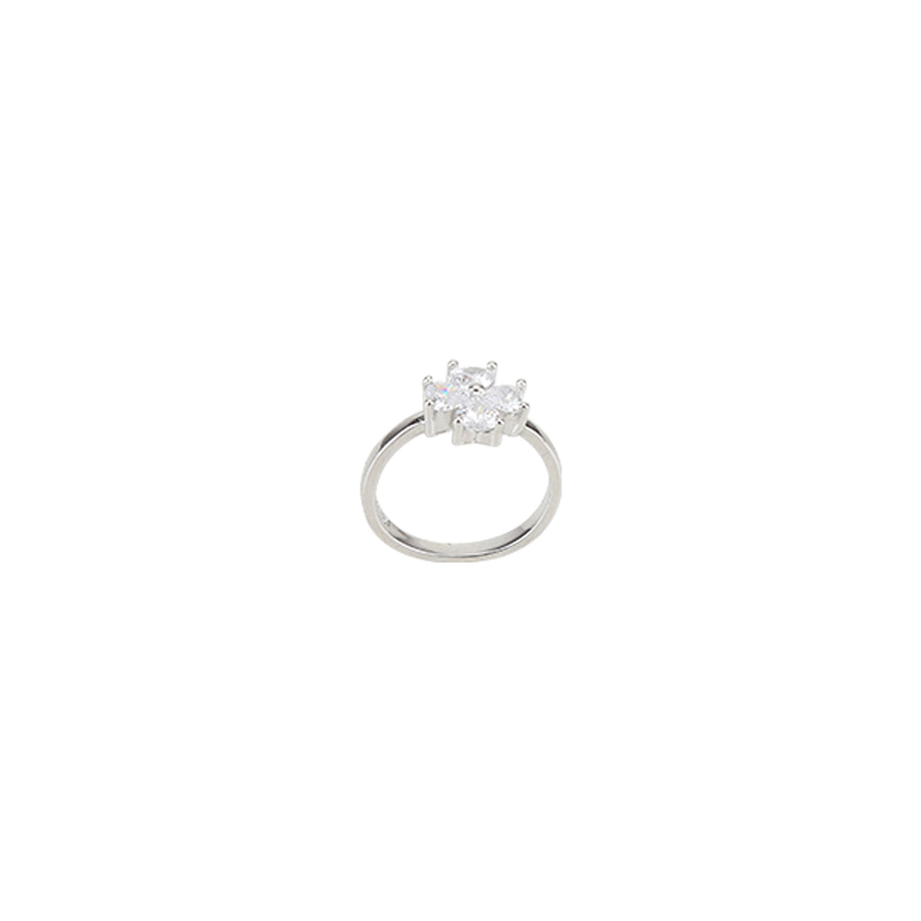 Persian Diamond Silver Ring