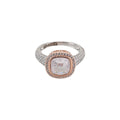 Water Crystal Silver Ring