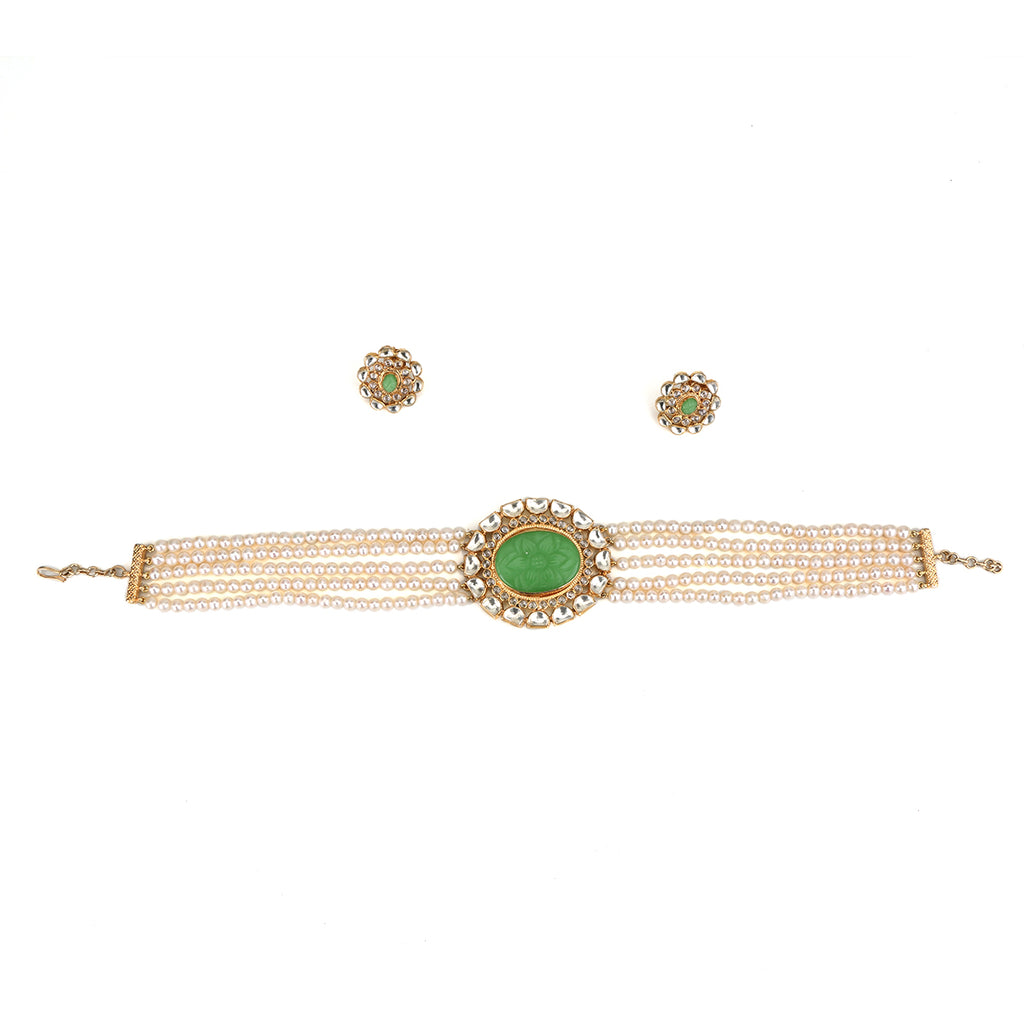 Amer Pearl Choker