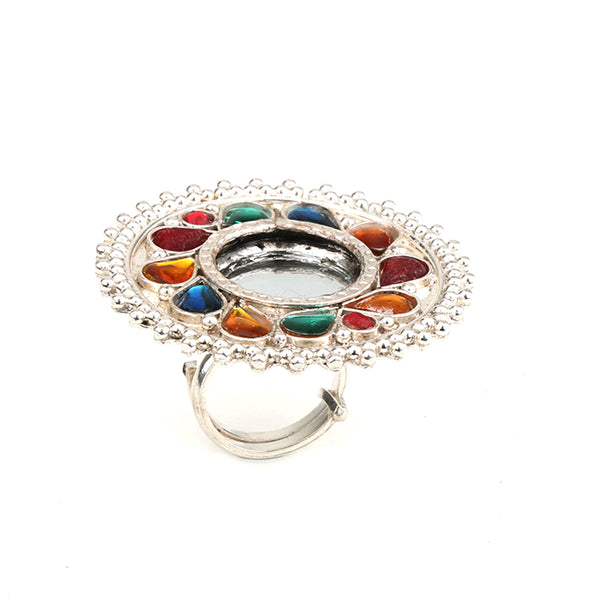 Tribal Color stone Ring