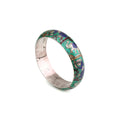 Green Enamel Bangle