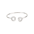 CZ Layered Heart Kada
