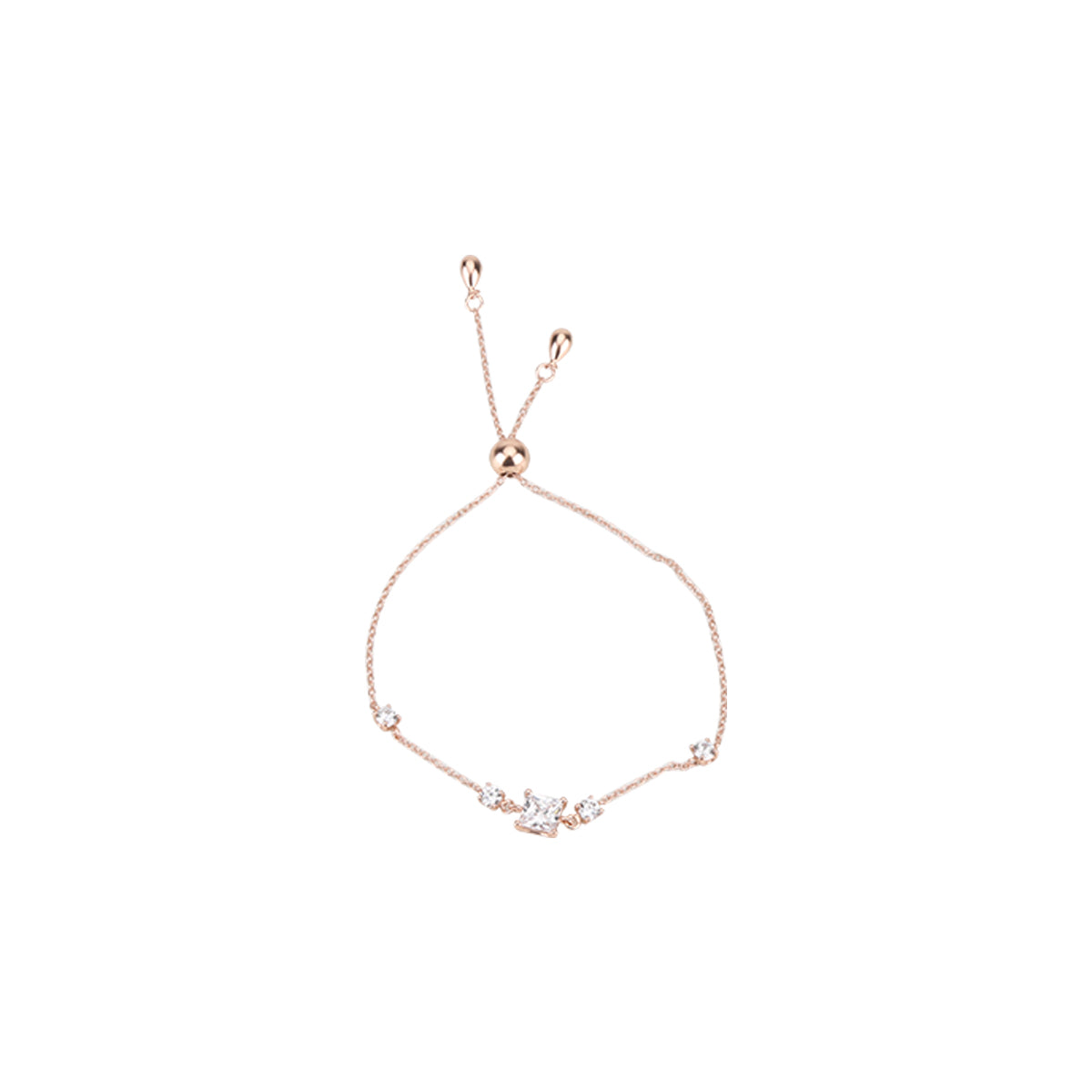 Diamond Bolo Bracelet