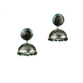 Painted Silver Earring