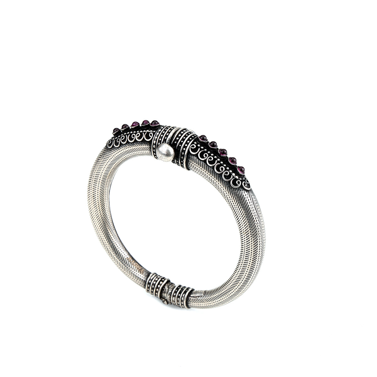 Maroon Stone Kada