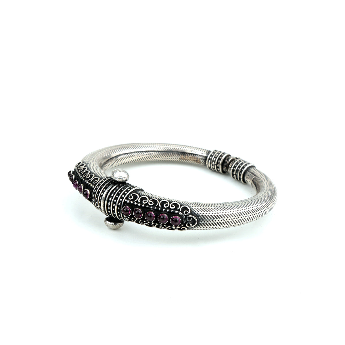 Maroon Stone Kada