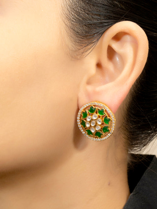 Amulent Stud Earring