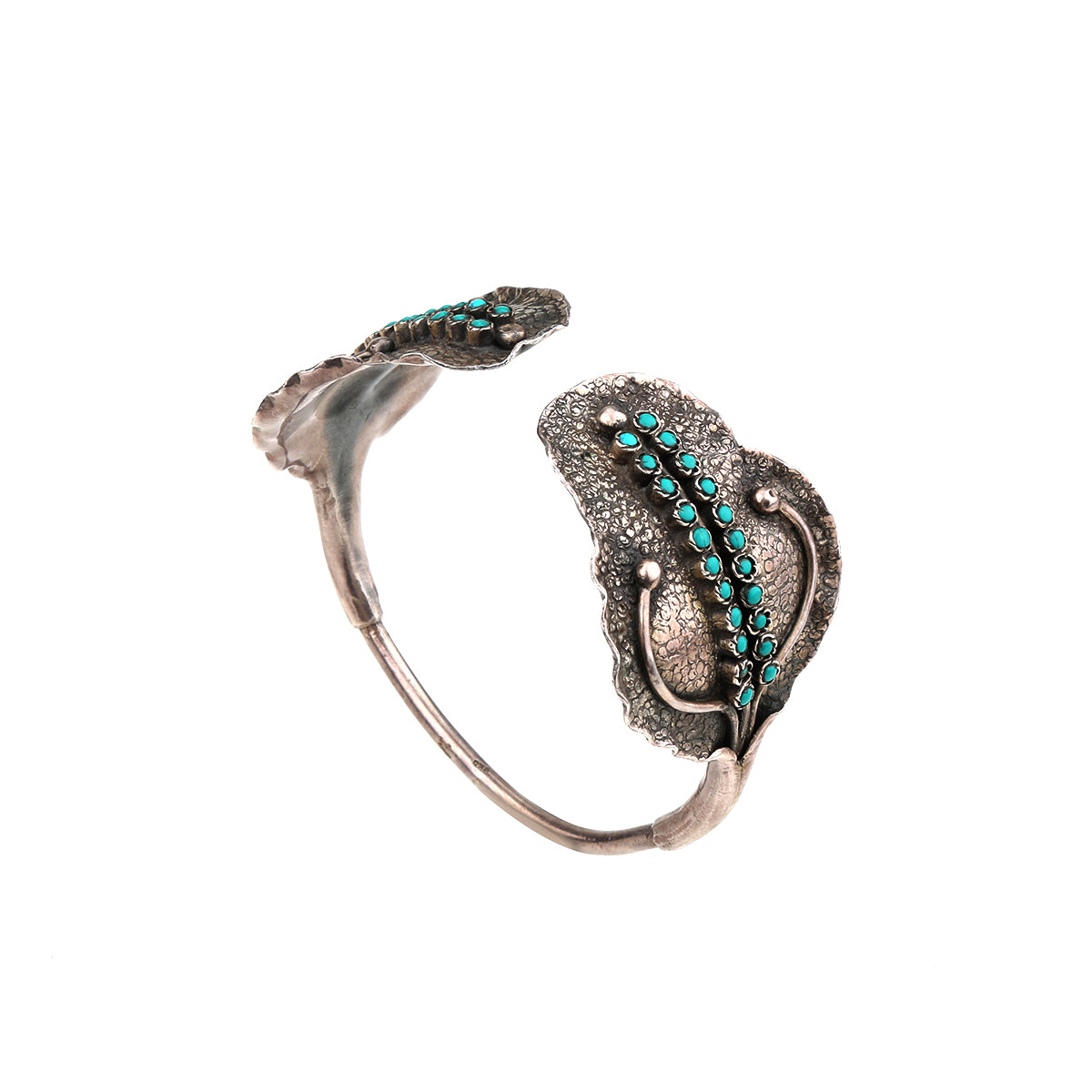 Turquoise Leaf Kada