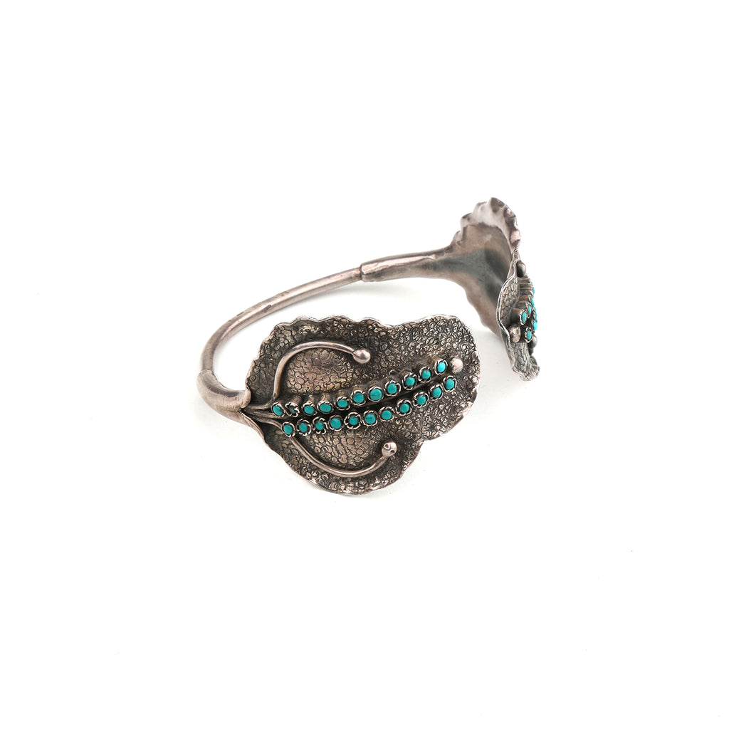 Turquoise Leaf Kada