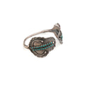 Turquoise Leaf Kada