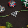 Super Bro Silver Motif Rakhi