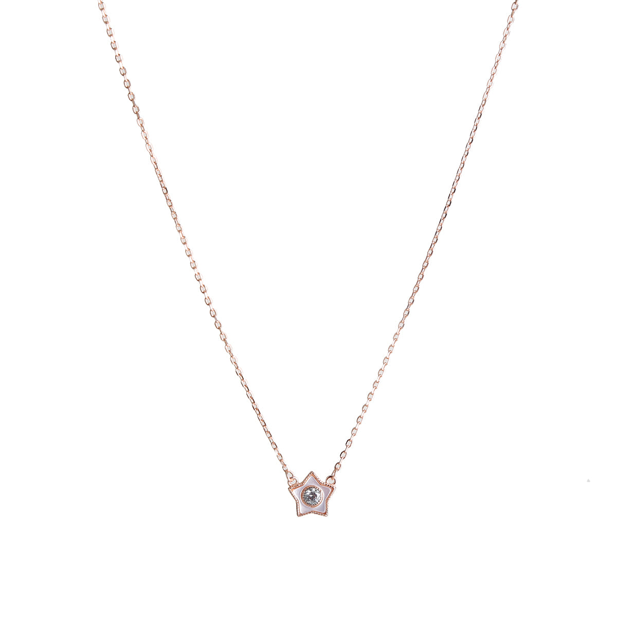 MOP Star Necklace