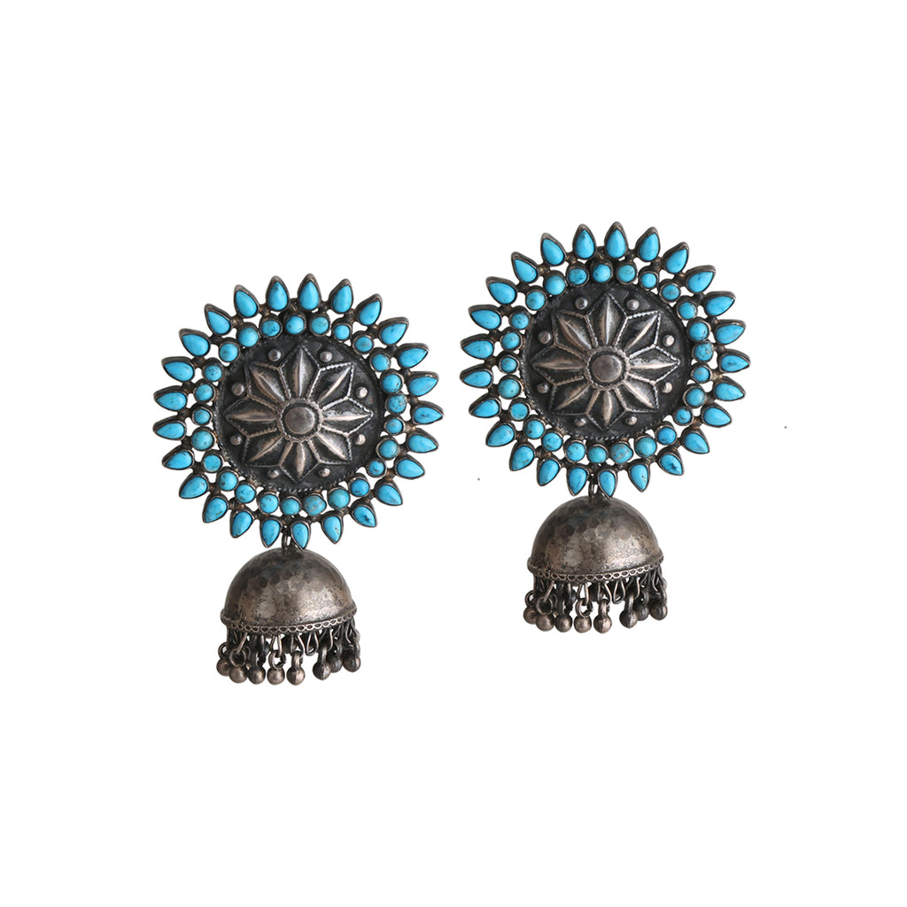 Turquoise Boho Earring