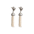 Pearl Drop Peacock Earring